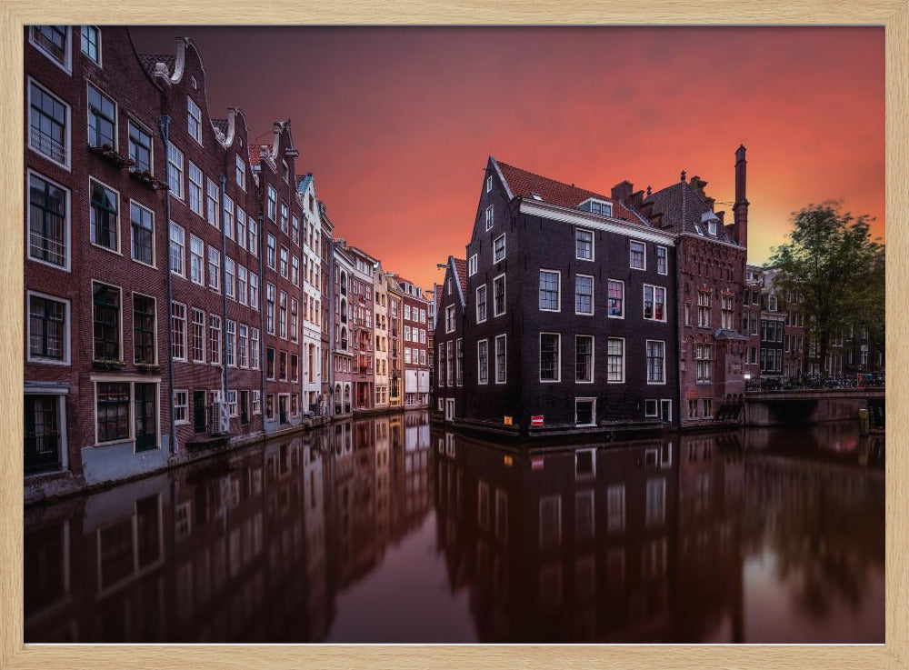 Amsterdam Dawn - Poster / Art Print