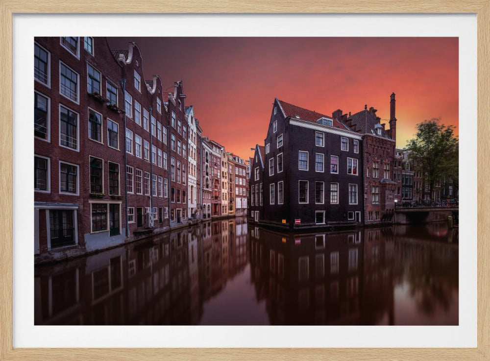 Amsterdam Dawn - Poster / Art Print