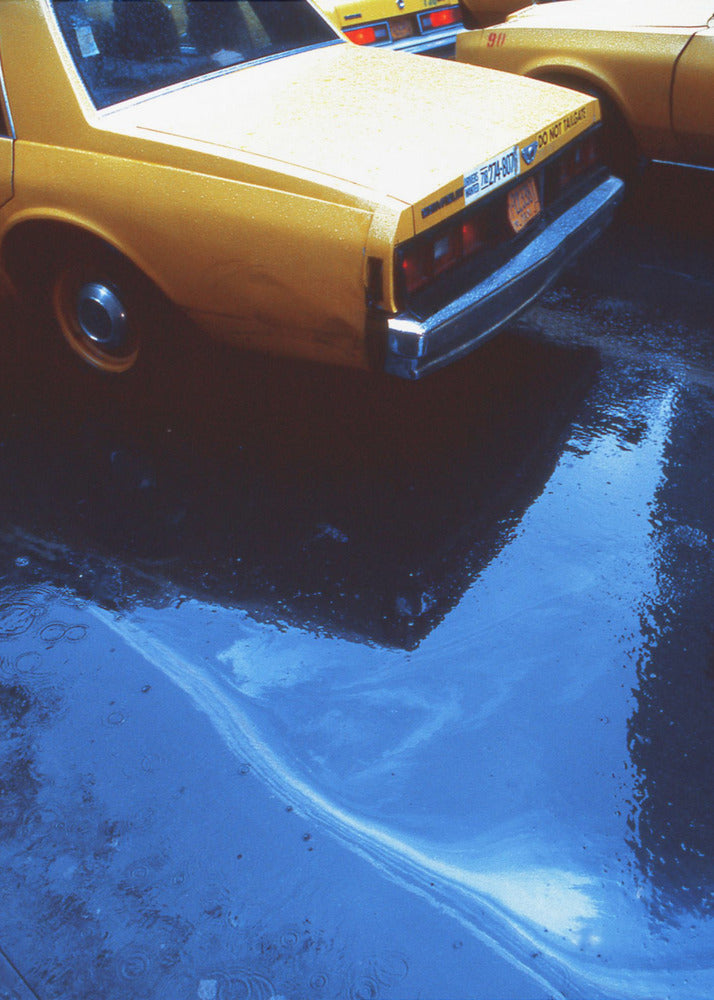 Yellow cabs (from the series New York Blues) - Poster / Art Print