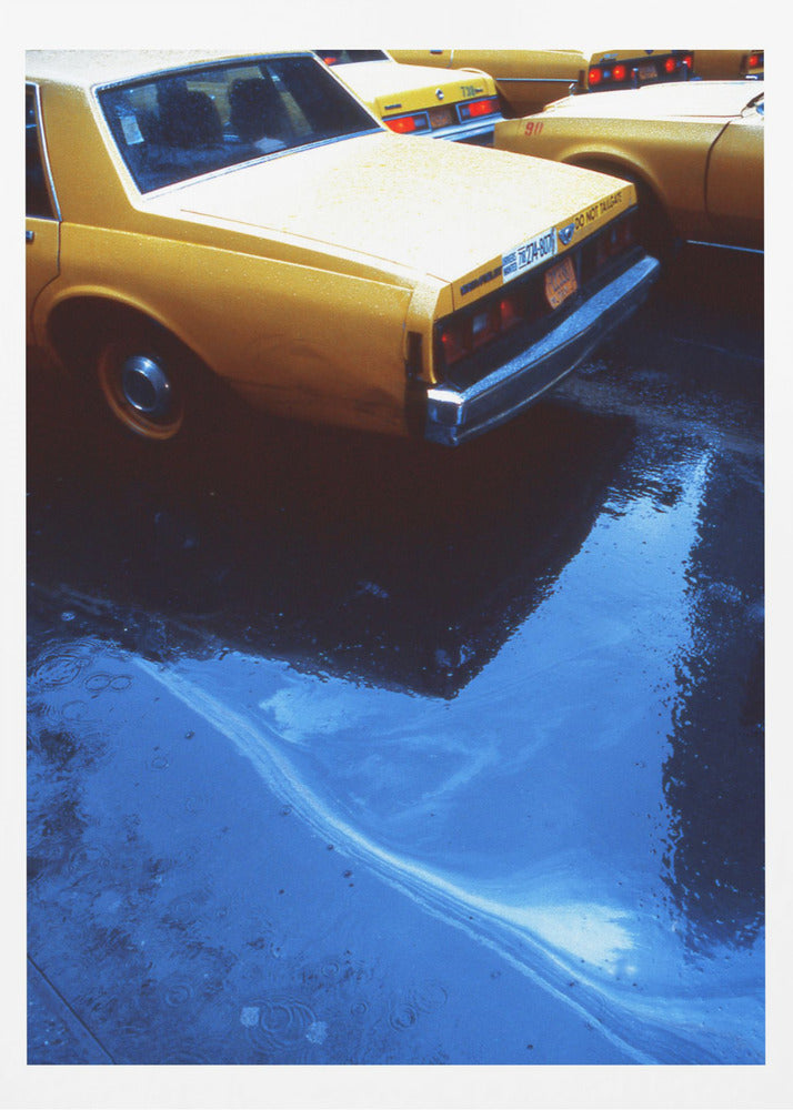 Yellow cabs (from the series New York Blues) - Poster / Art Print