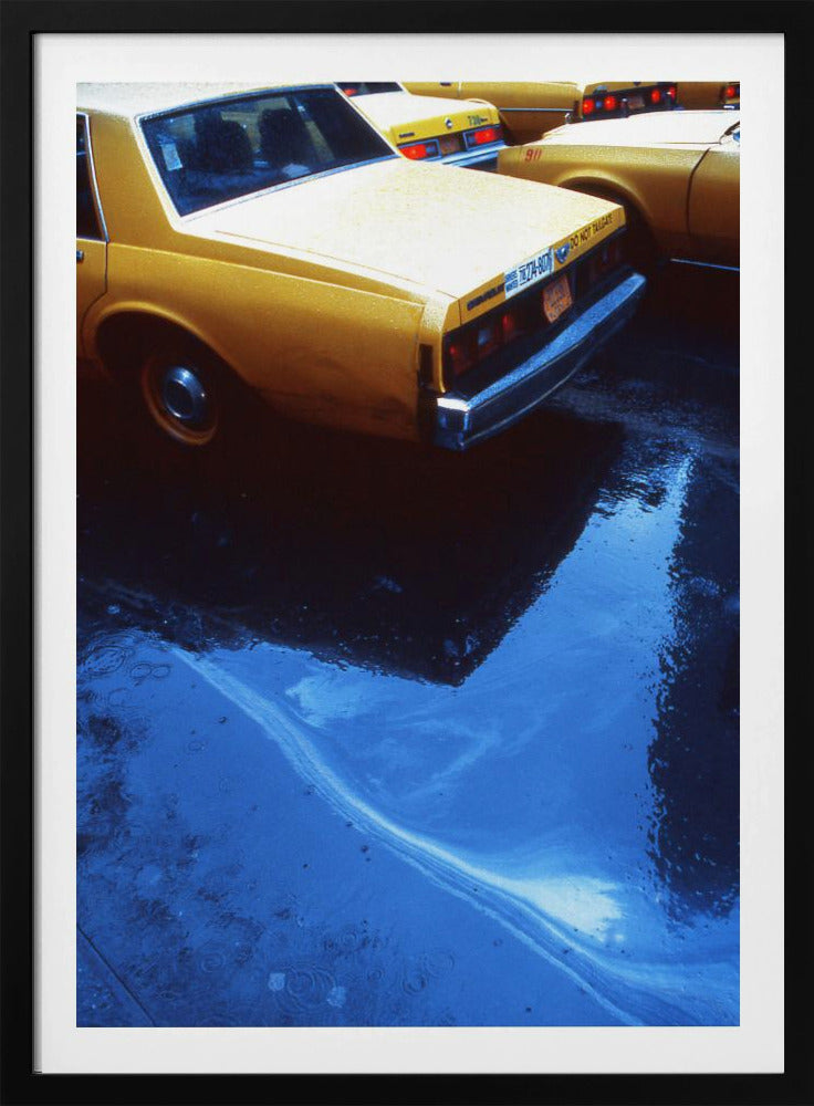 Yellow cabs (from the series New York Blues) - Poster / Art Print