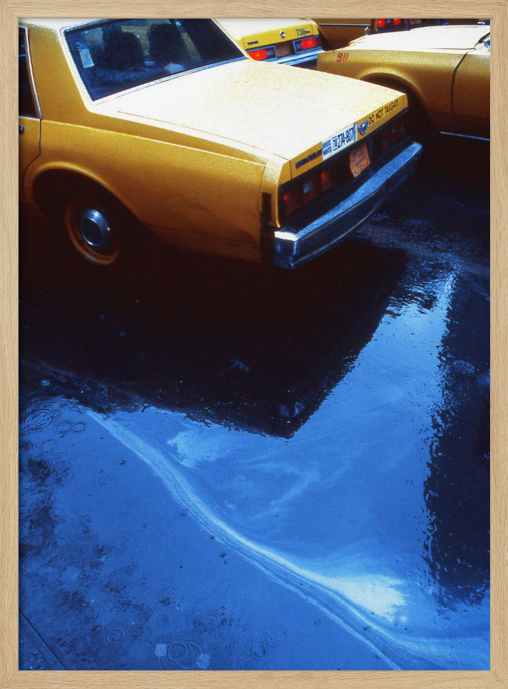 Yellow cabs (from the series New York Blues) - Poster / Art Print