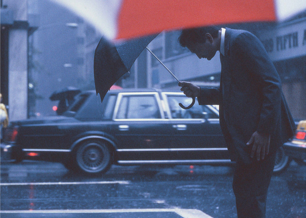 A bow to the rain (from the series New York Blues) - Poster / Art Print