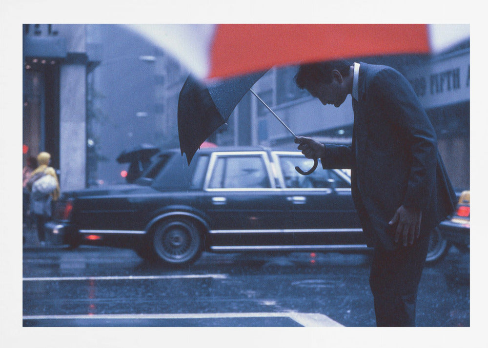 A bow to the rain (from the series New York Blues) - Poster / Art Print