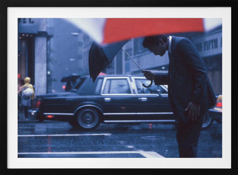 A bow to the rain (from the series New York Blues) - Poster / Art Print