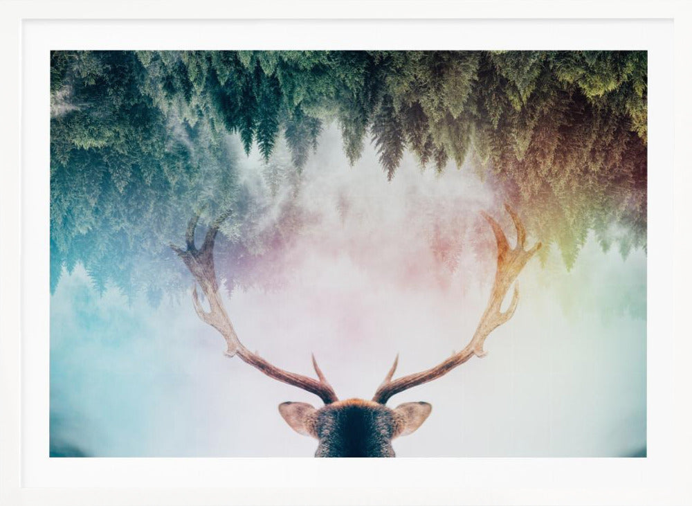 Antler - Poster / Art Print