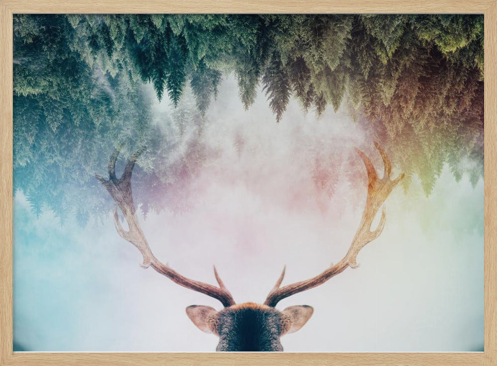 Antler - Poster / Art Print