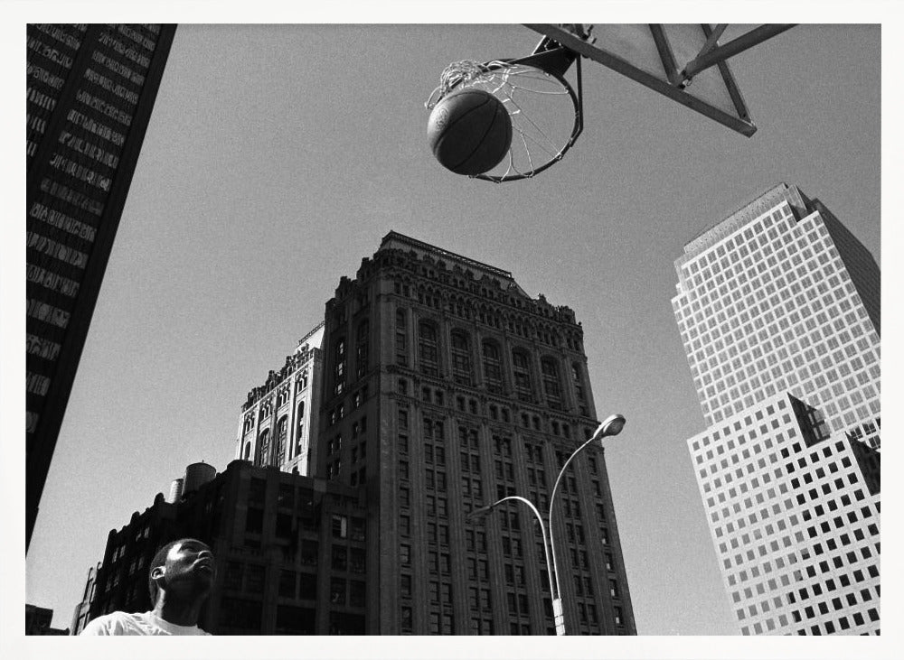 The ball (from the series "Alone") - Poster / Art Print