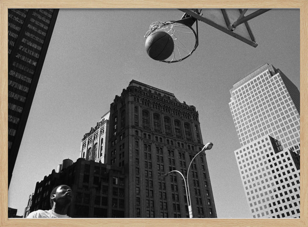 The ball (from the series "Alone") - Poster / Art Print