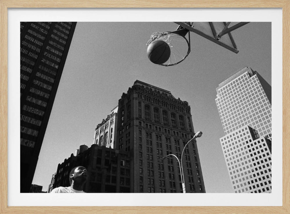The ball (from the series "Alone") - Poster / Art Print