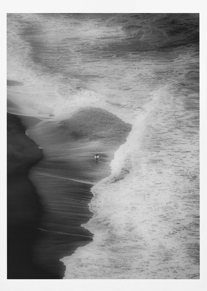 TRYING TO SURF - Poster / Art Print
