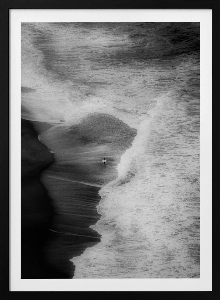 TRYING TO SURF - Poster / Art Print