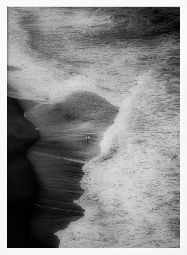 TRYING TO SURF - Poster / Art Print