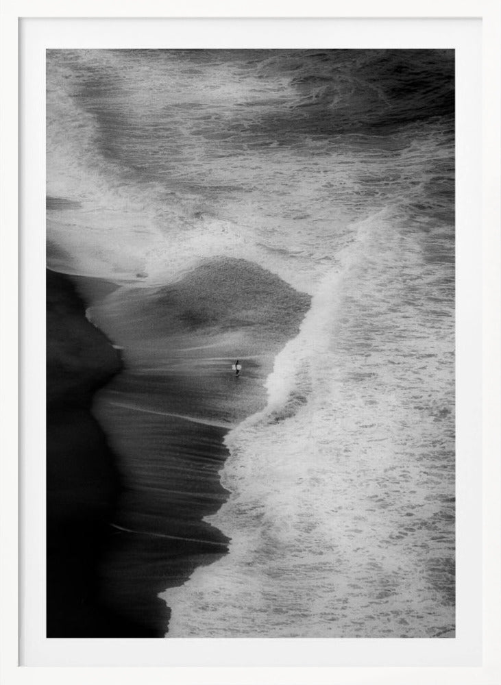 TRYING TO SURF - Poster / Art Print