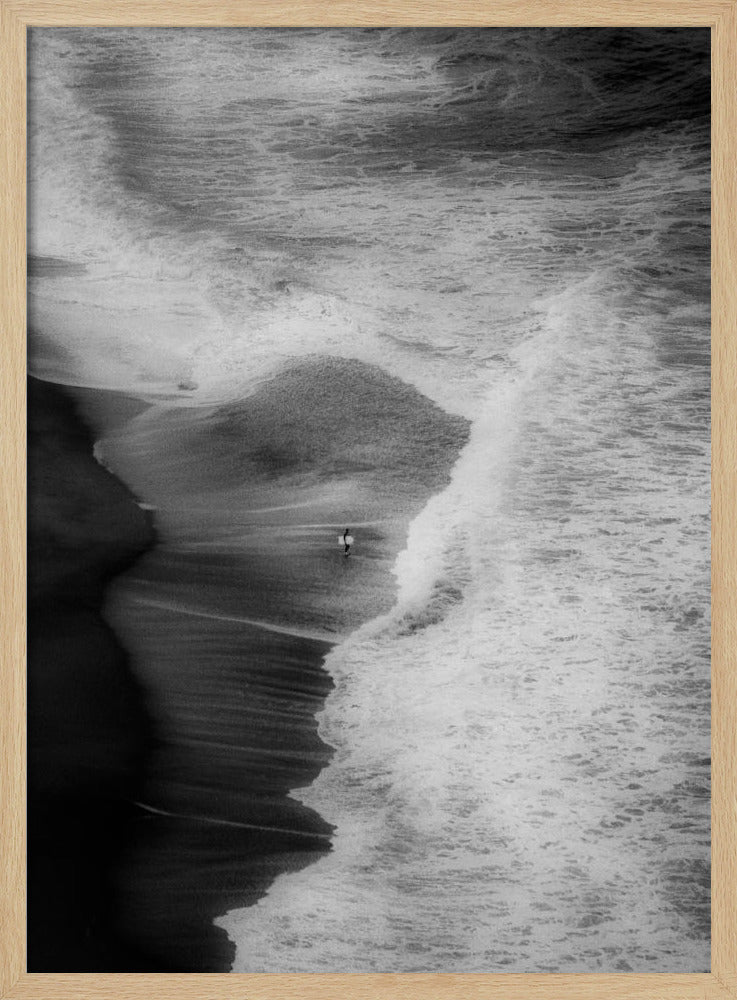 TRYING TO SURF - Poster / Art Print