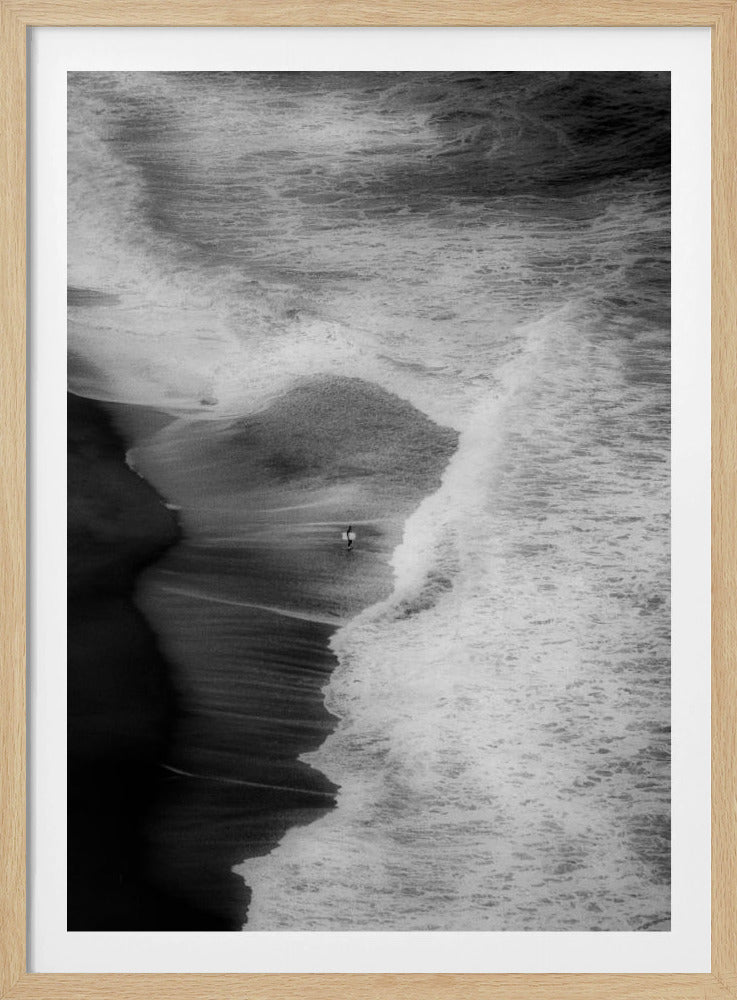 TRYING TO SURF - Poster / Art Print