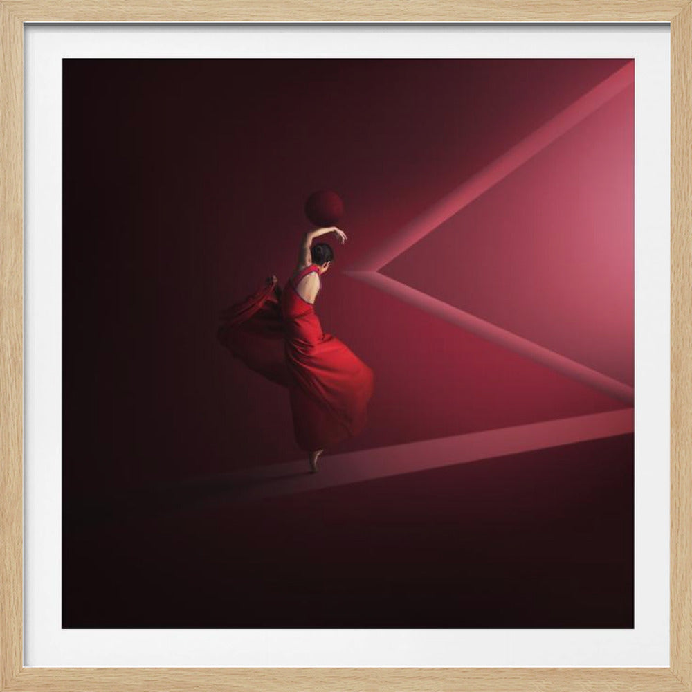 Dance Into The Light - Poster / Art Print