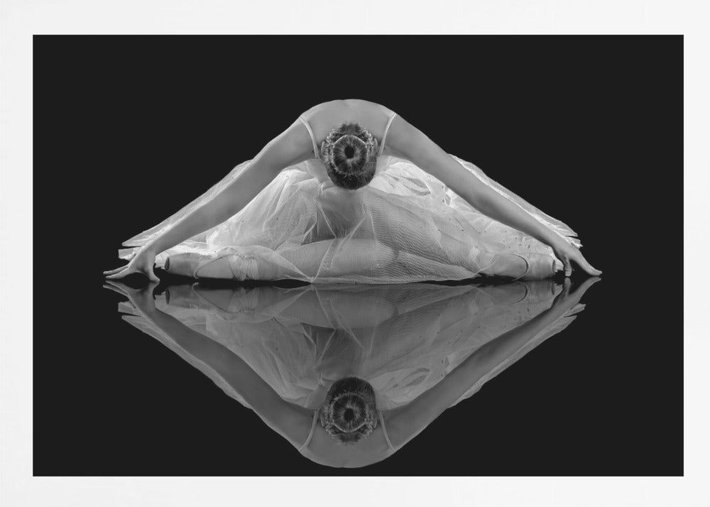 Ballerina Reflection - Poster / Art Print