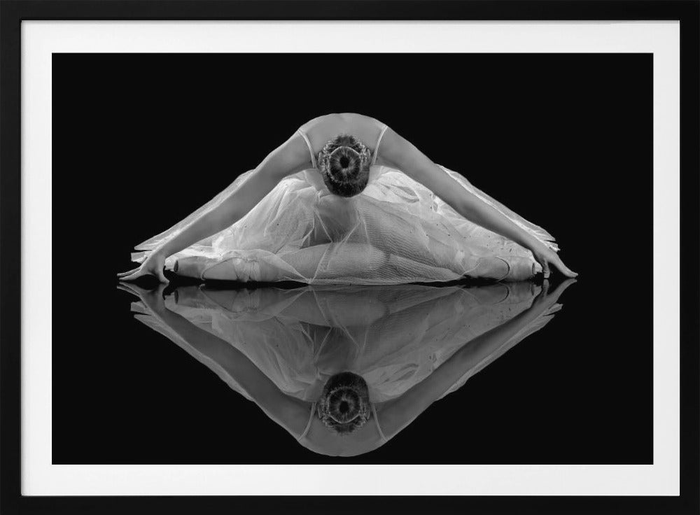 Ballerina Reflection - Poster / Art Print