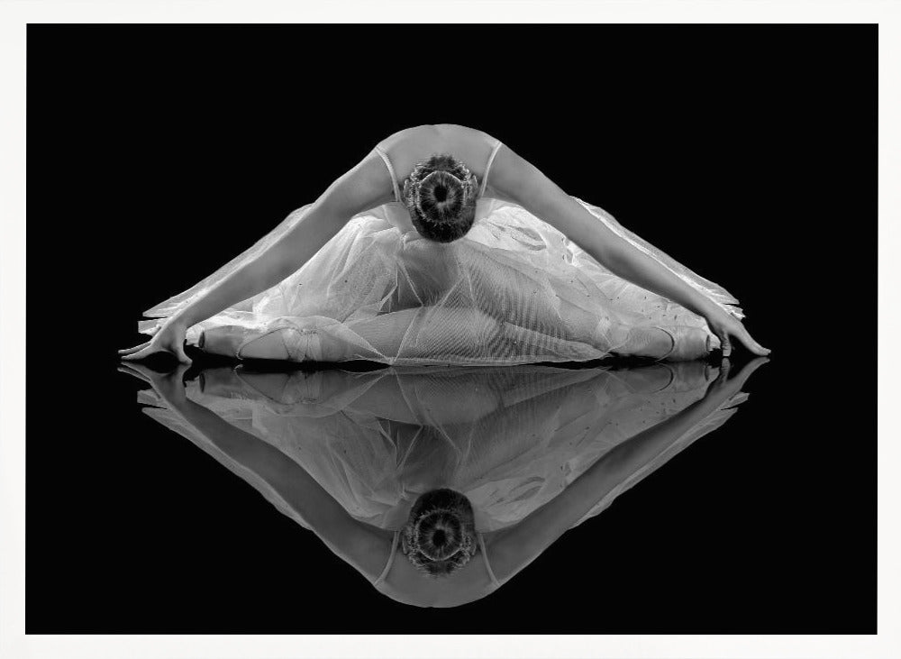 Ballerina Reflection - Poster / Art Print