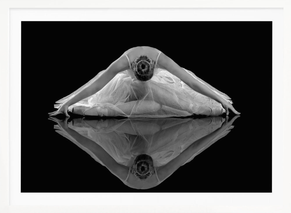 Ballerina Reflection - Poster / Art Print