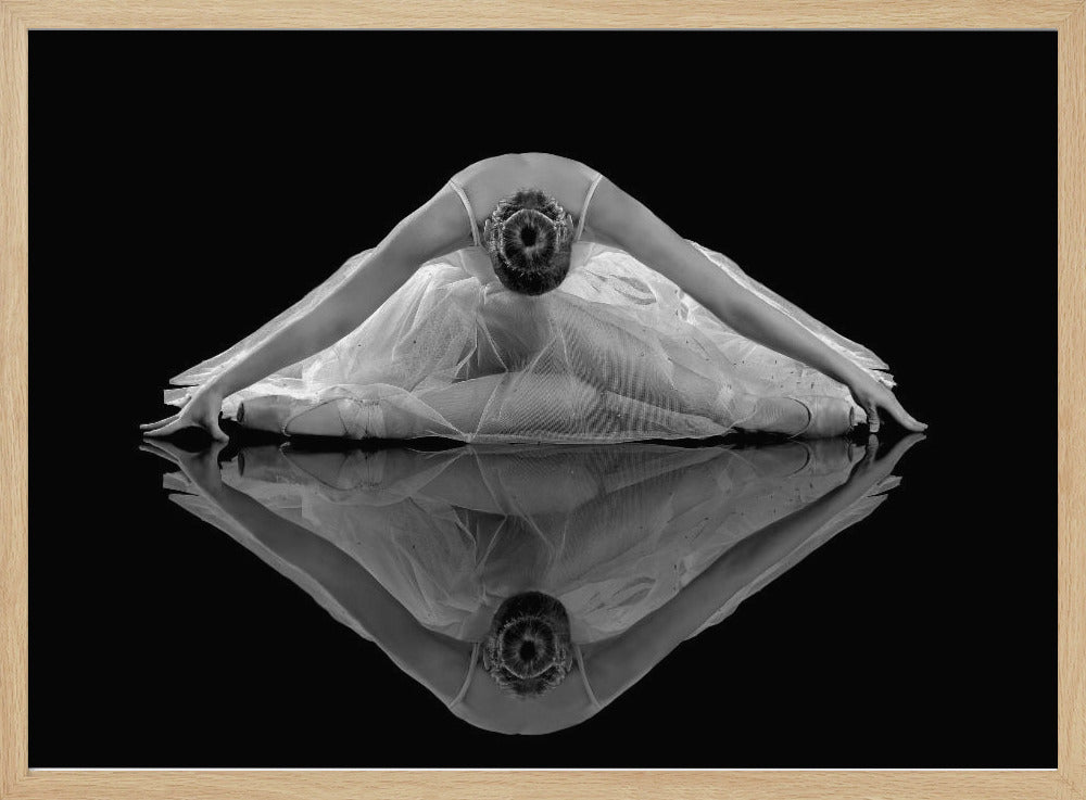 Ballerina Reflection - Poster / Art Print