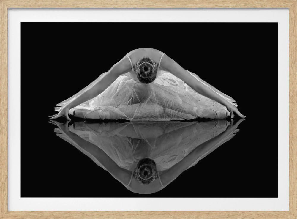 Ballerina Reflection - Poster / Art Print