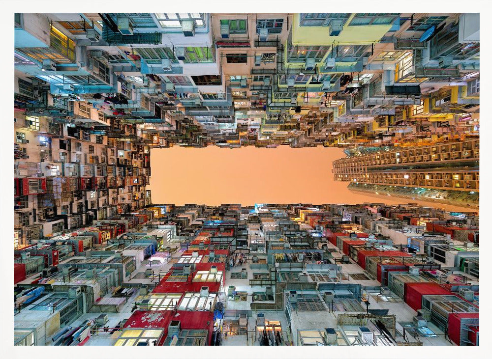 Crowded spaces - Poster / Art Print