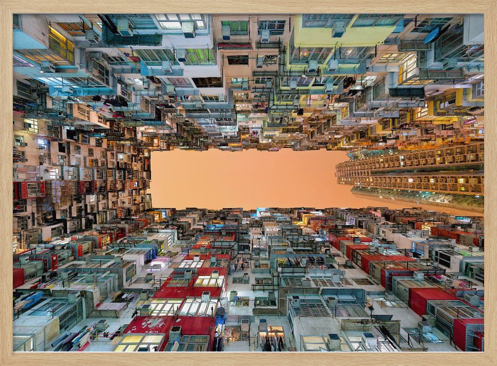 Crowded spaces - Poster / Art Print