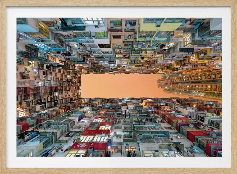 Crowded spaces - Poster / Art Print