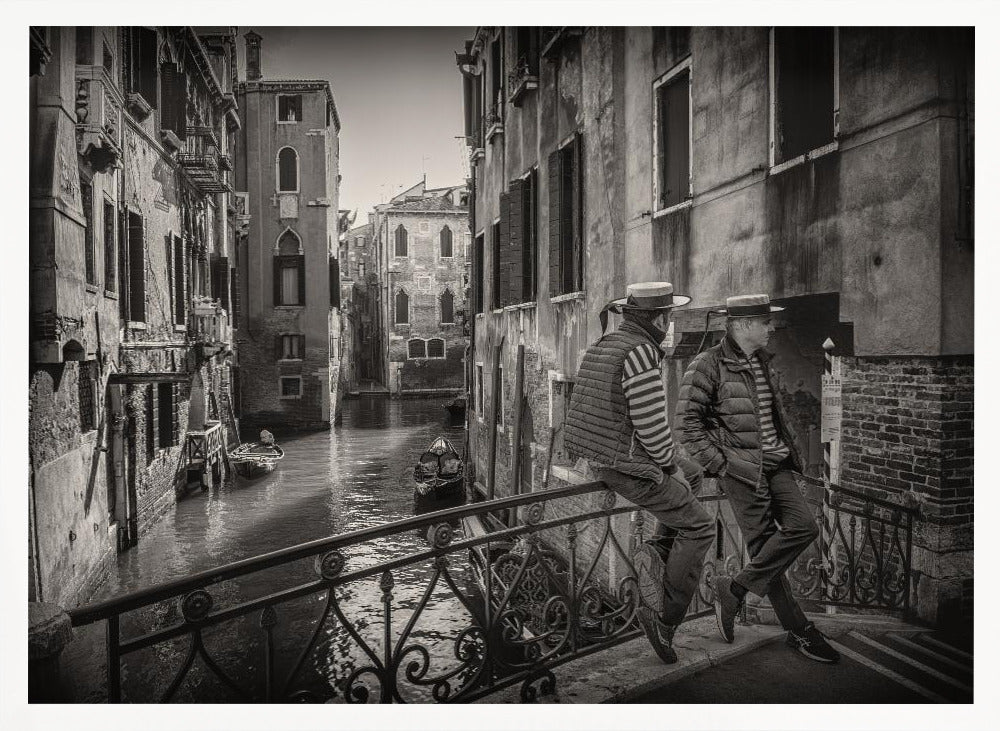 Gondolier - Poster / Art Print