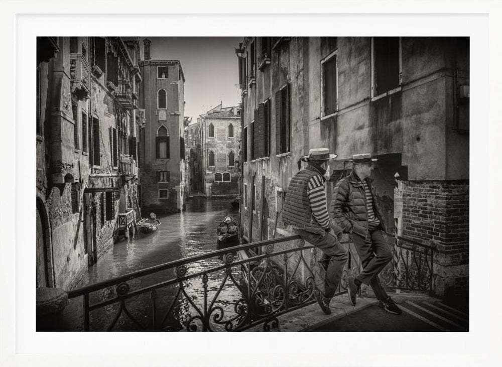 Gondolier - Poster / Art Print