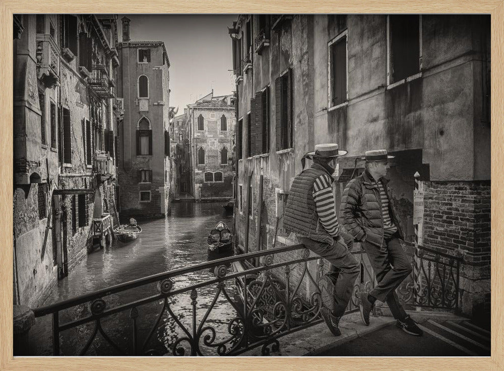 Gondolier - Poster / Art Print