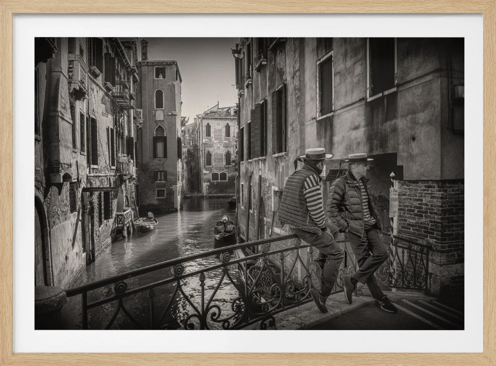 Gondolier - Poster / Art Print