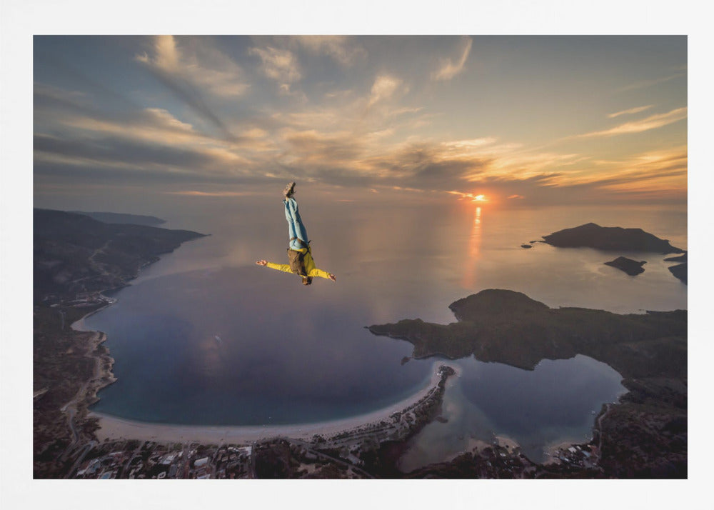 Freefalling with Guillaume Galvani - Poster / Art Print