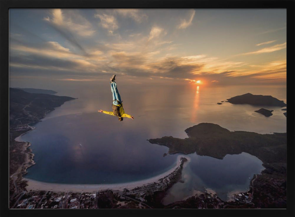 Freefalling with Guillaume Galvani - Poster / Art Print