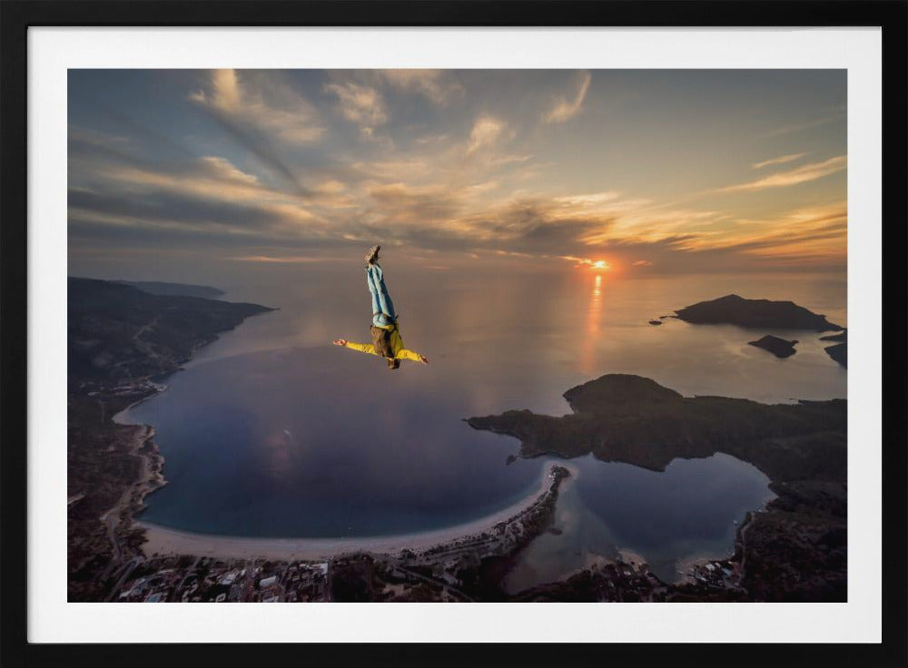 Freefalling with Guillaume Galvani - Poster / Art Print