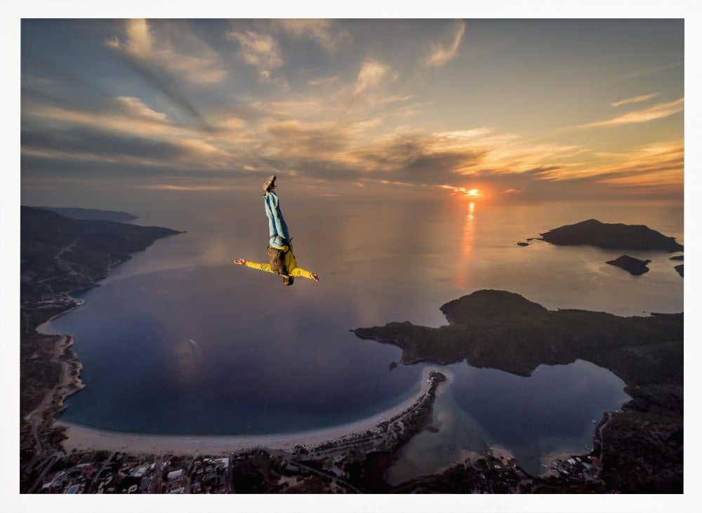 Freefalling with Guillaume Galvani - Poster / Art Print