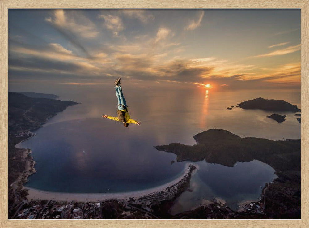 Freefalling with Guillaume Galvani - Poster / Art Print