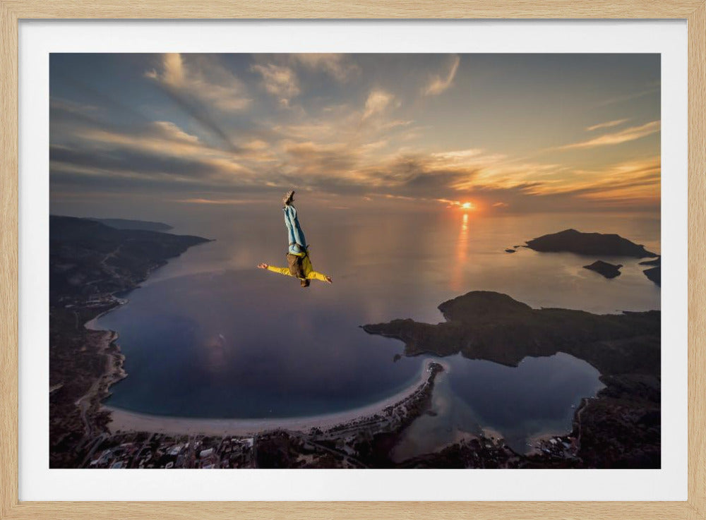 Freefalling with Guillaume Galvani - Poster / Art Print