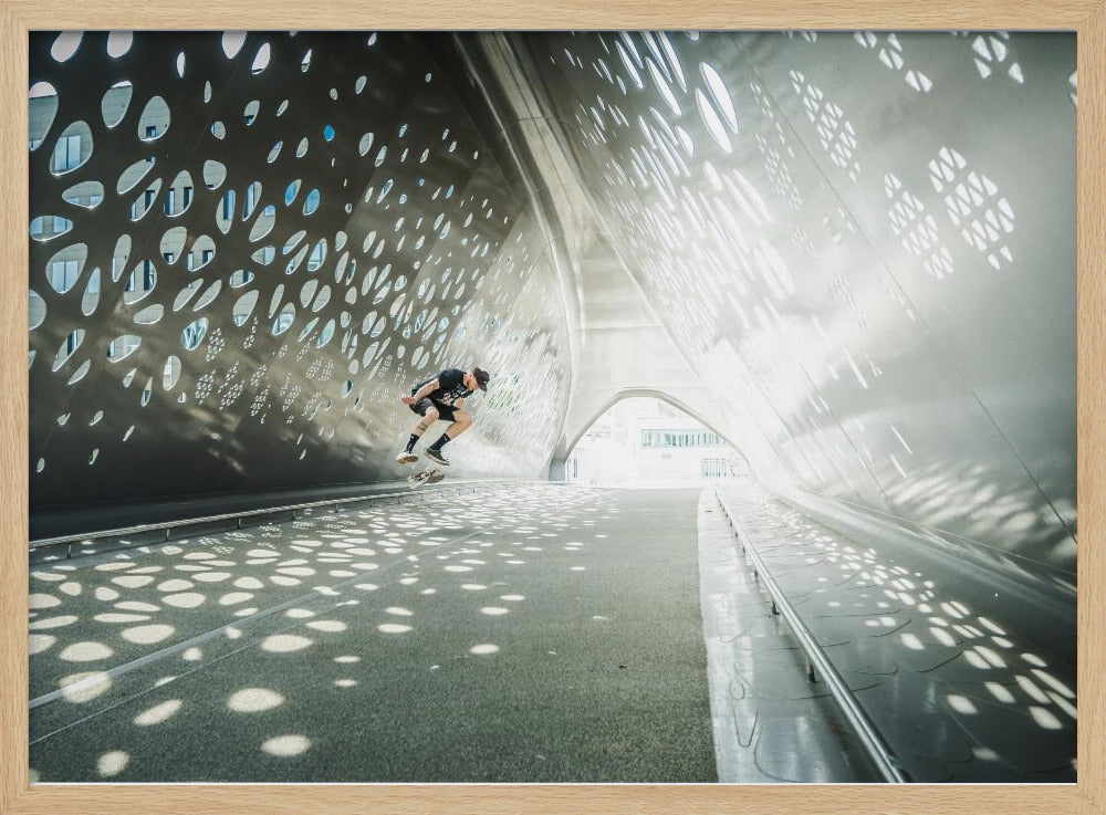 Kickflip Sam Taeymans - Poster / Art Print