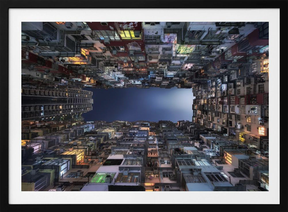 Beehive Buildings - Poster / Art Print