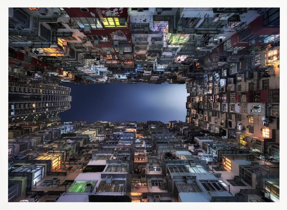 Beehive Buildings - Poster / Art Print