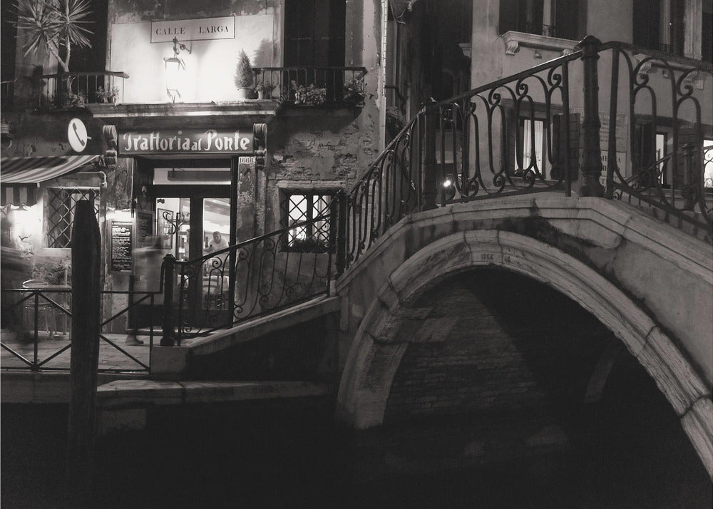 Trattoria al Ponte - Poster / Art Print