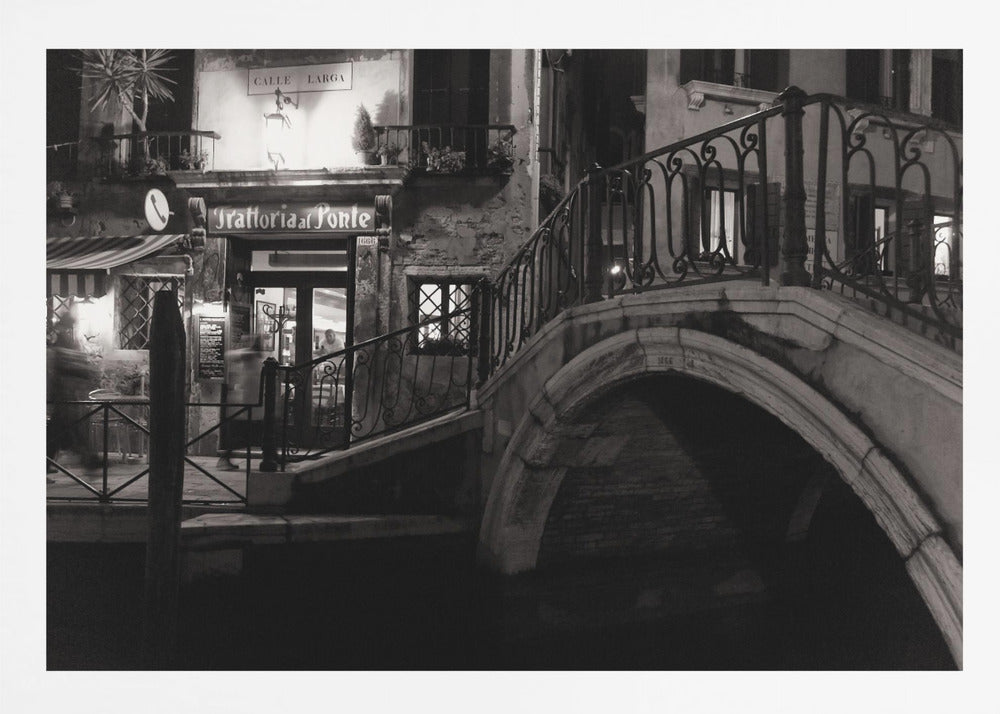 Trattoria al Ponte - Poster / Art Print