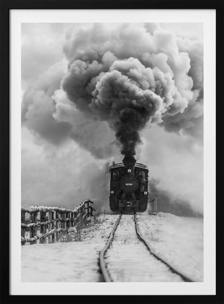 Old train - Poster / Art Print