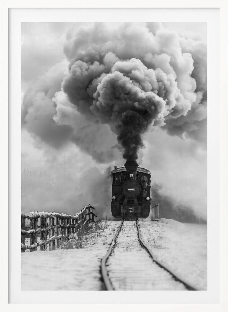 Old train - Poster / Art Print