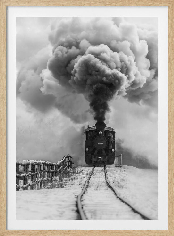 Old train - Poster / Art Print