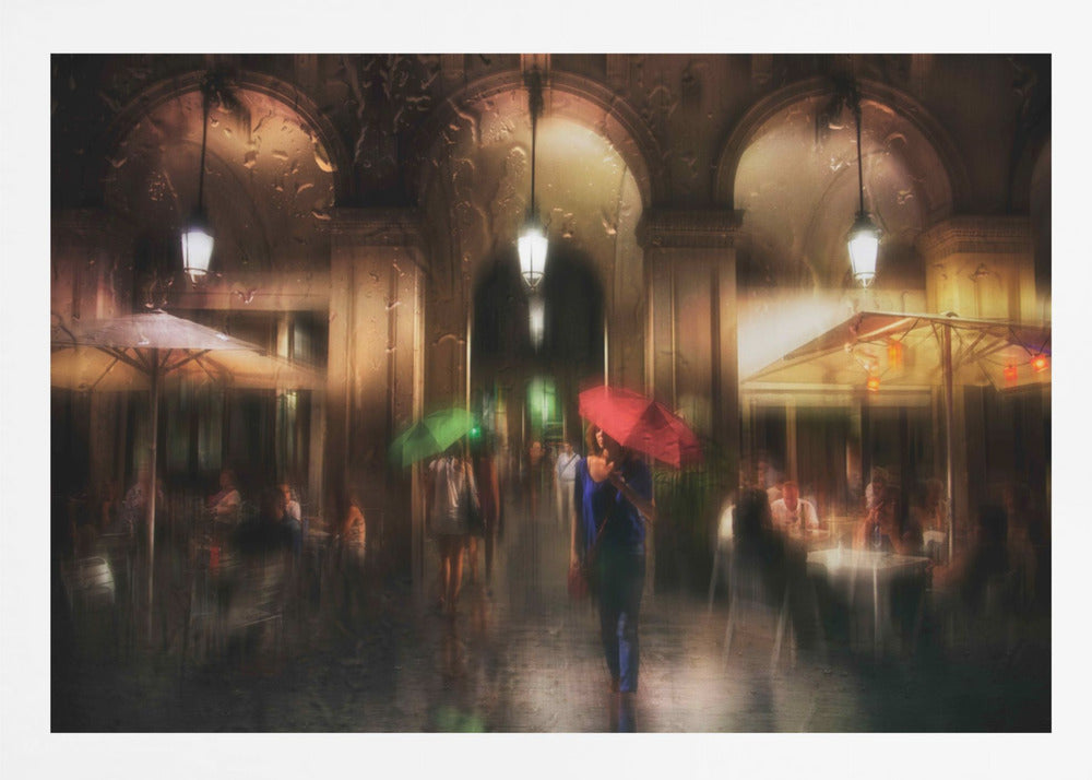 There is something in the rain... - Poster / Art Print