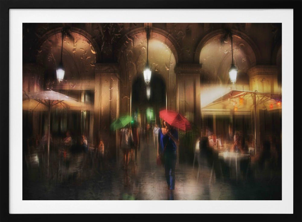 There is something in the rain... - Poster / Art Print